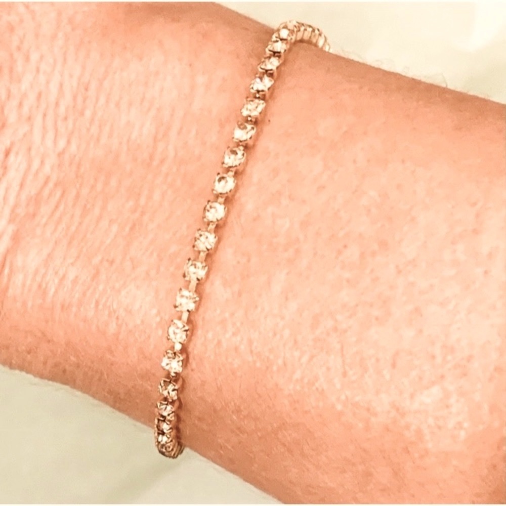 Gold Tennis Bracelet